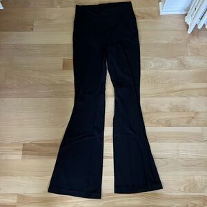 Lululemon groove nulu super high rise flared leggings size 10